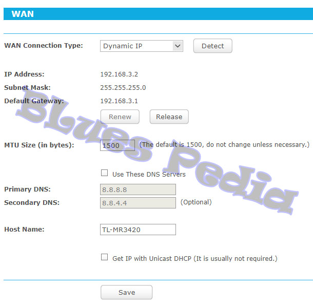 Cara Setting Wifi Tp Link MR3420 Sebagai Access Point Blues Pedia