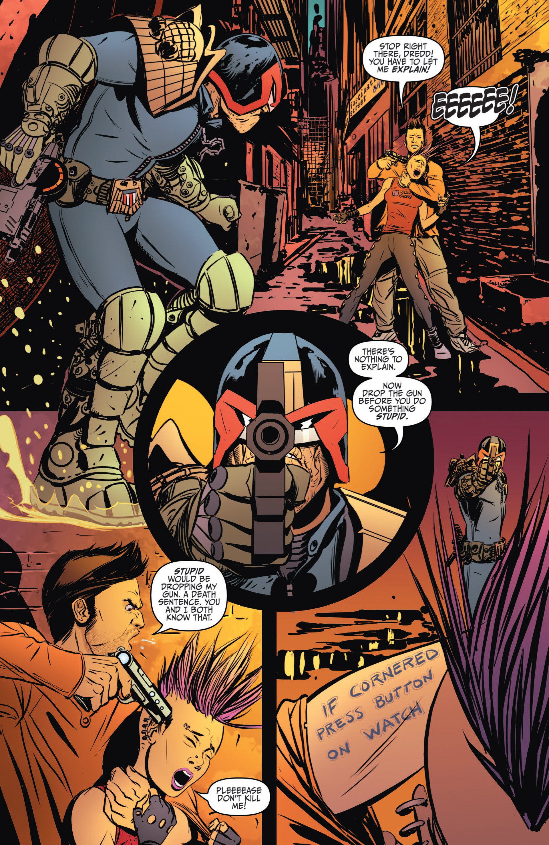 Read online Judge Dredd (2012) comic -  Issue #4 - 23