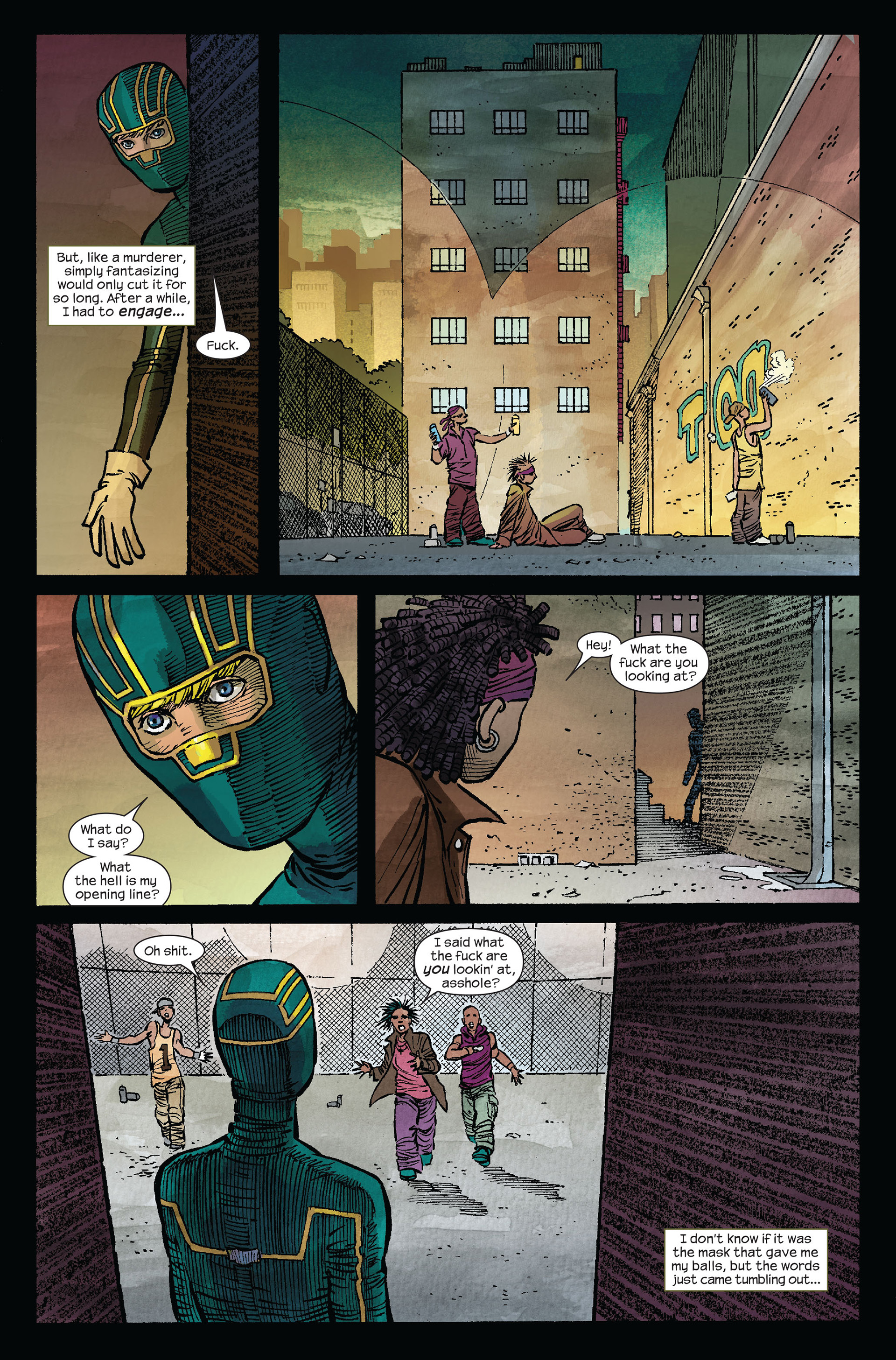 Read online Kick-Ass comic -  Issue #1 - 17