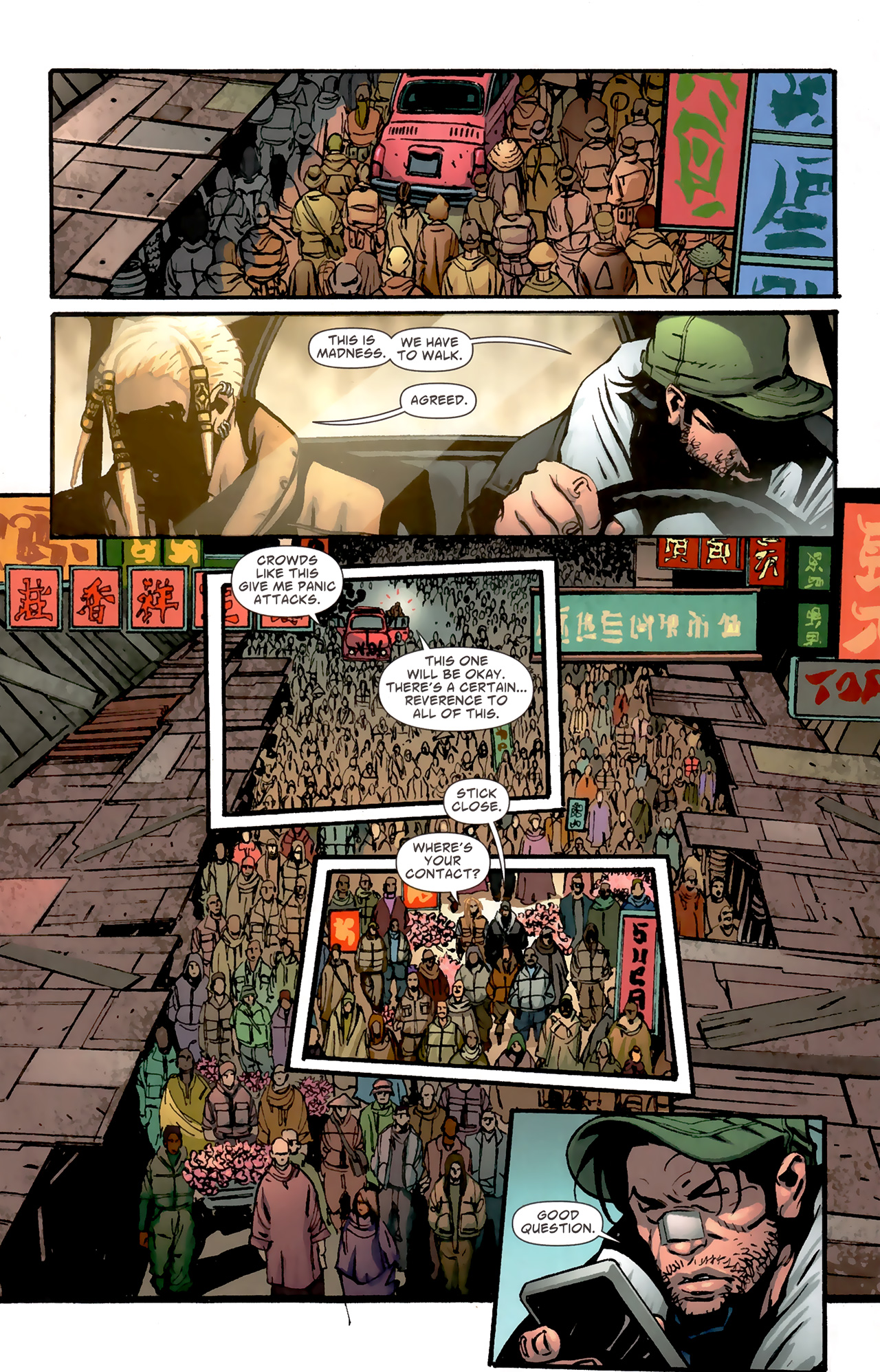 Read online DMZ (2006) comic -  Issue #69 - 7