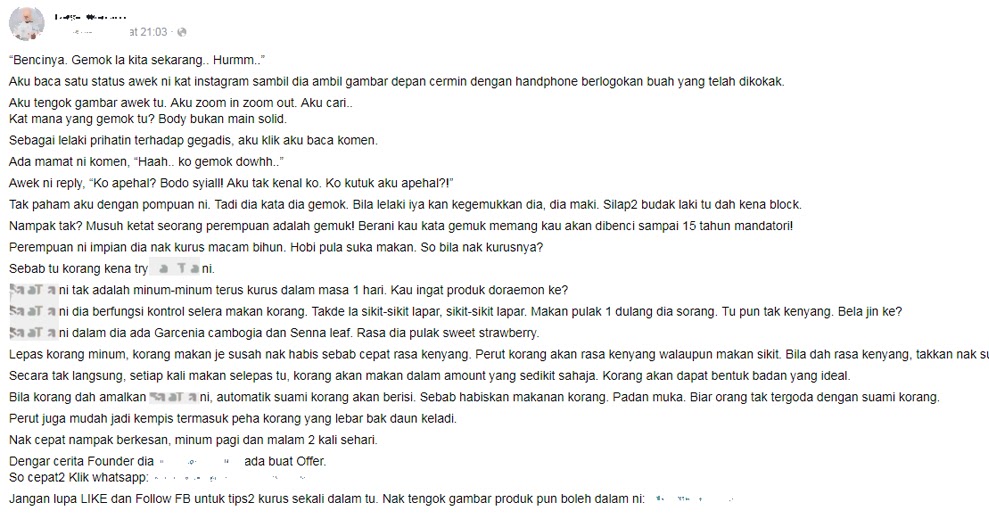 Contoh Ayat Promosi Baju