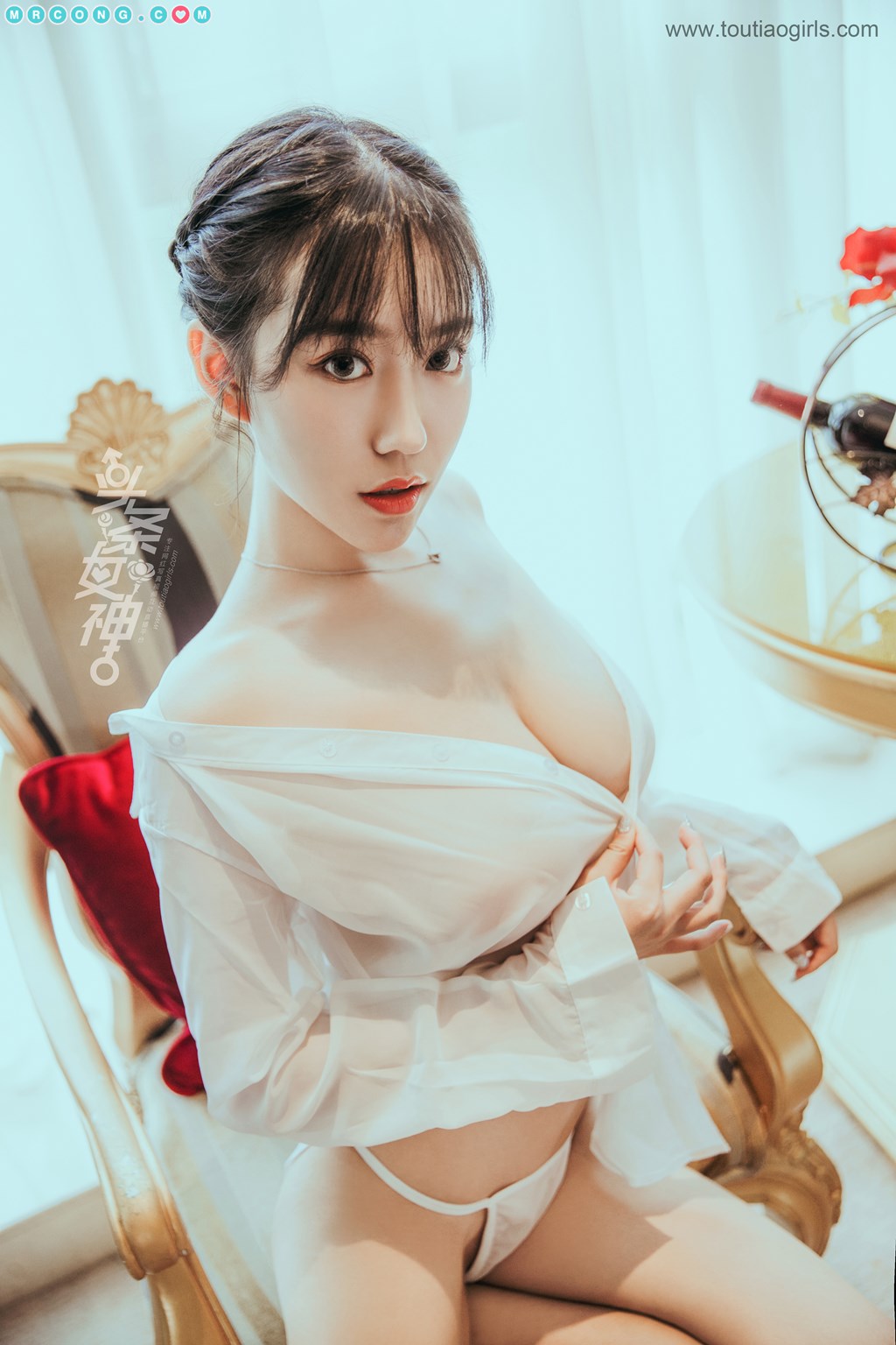 TouTiao 2018-06-30: Model Chen Yi Fei (陈亦 菲) (25 photos) photo 1-9