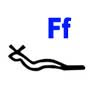 F in hieroglyphics