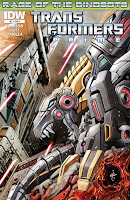 The Transformers Prime: Rage of the Dinobots #2 Cover