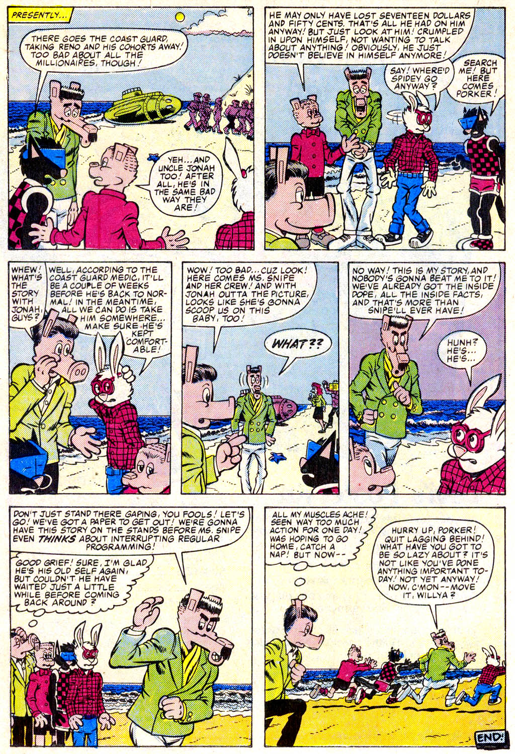 Read online Peter Porker, The Spectacular Spider-Ham comic -  Issue #4 - 18