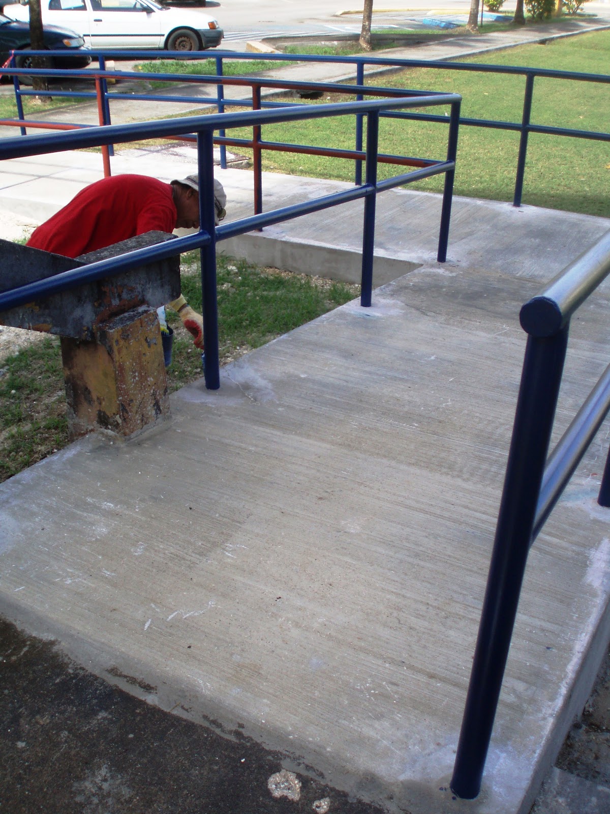 DAY IN COURT: Handicap Ramp Completed