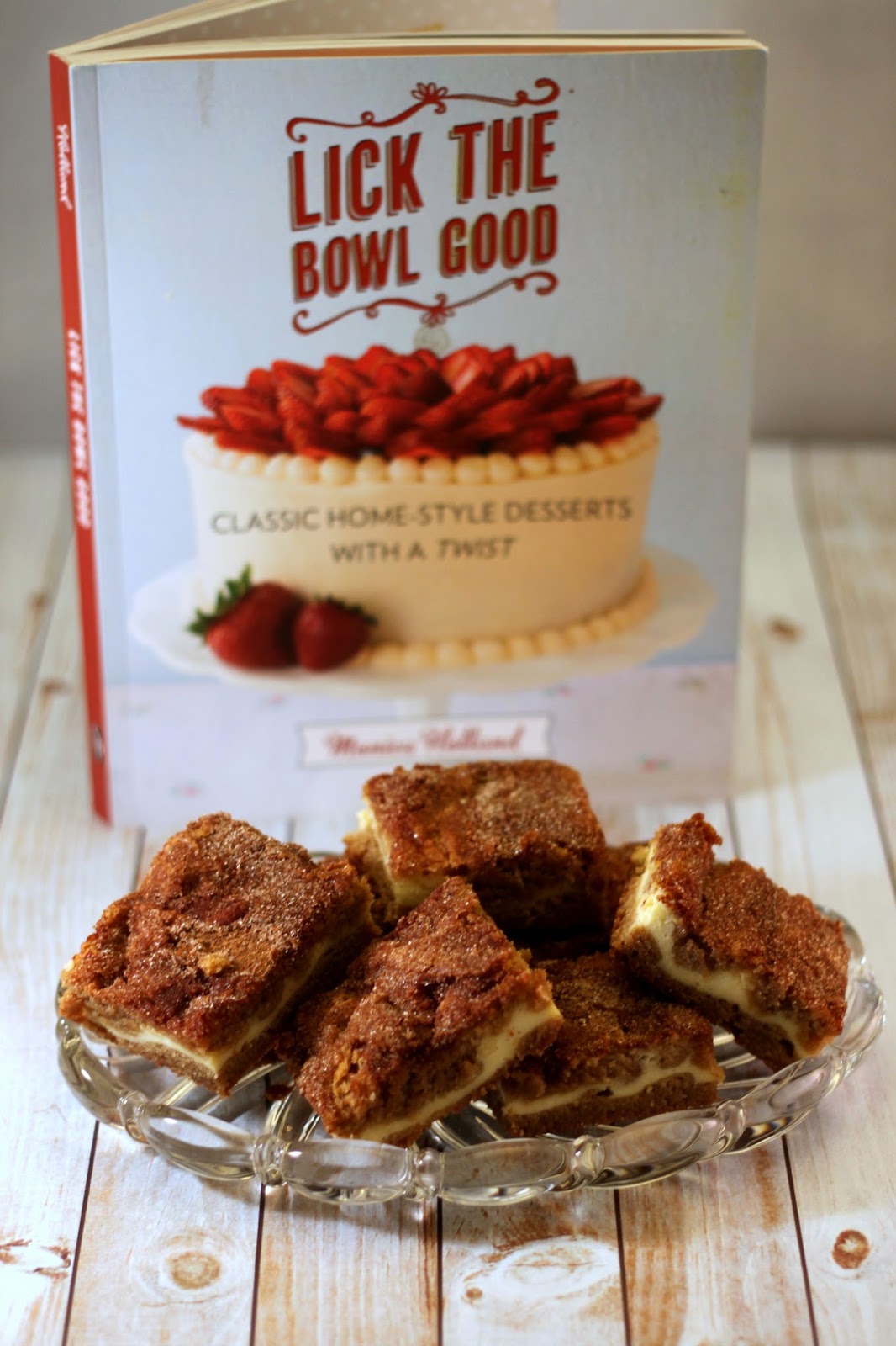 Snickerdoodle Cream Cheese Blondies Crazy for Cookies and More