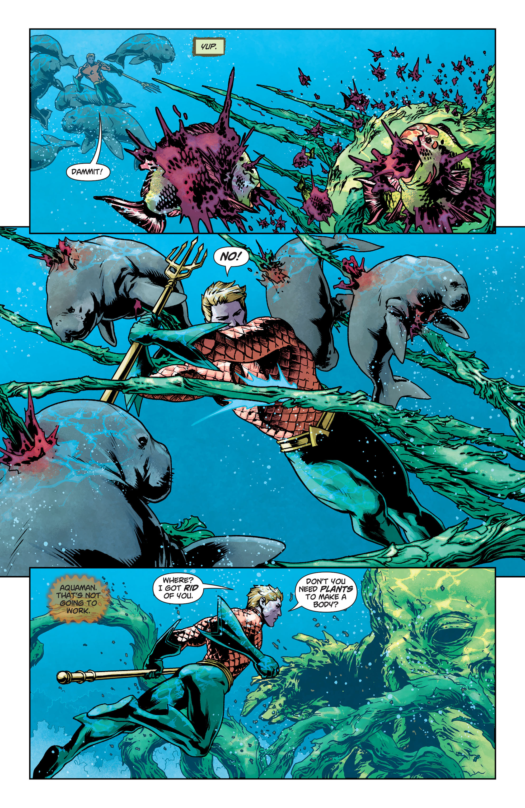 Read online Swamp Thing (2011) comic -  Issue #32 - 9