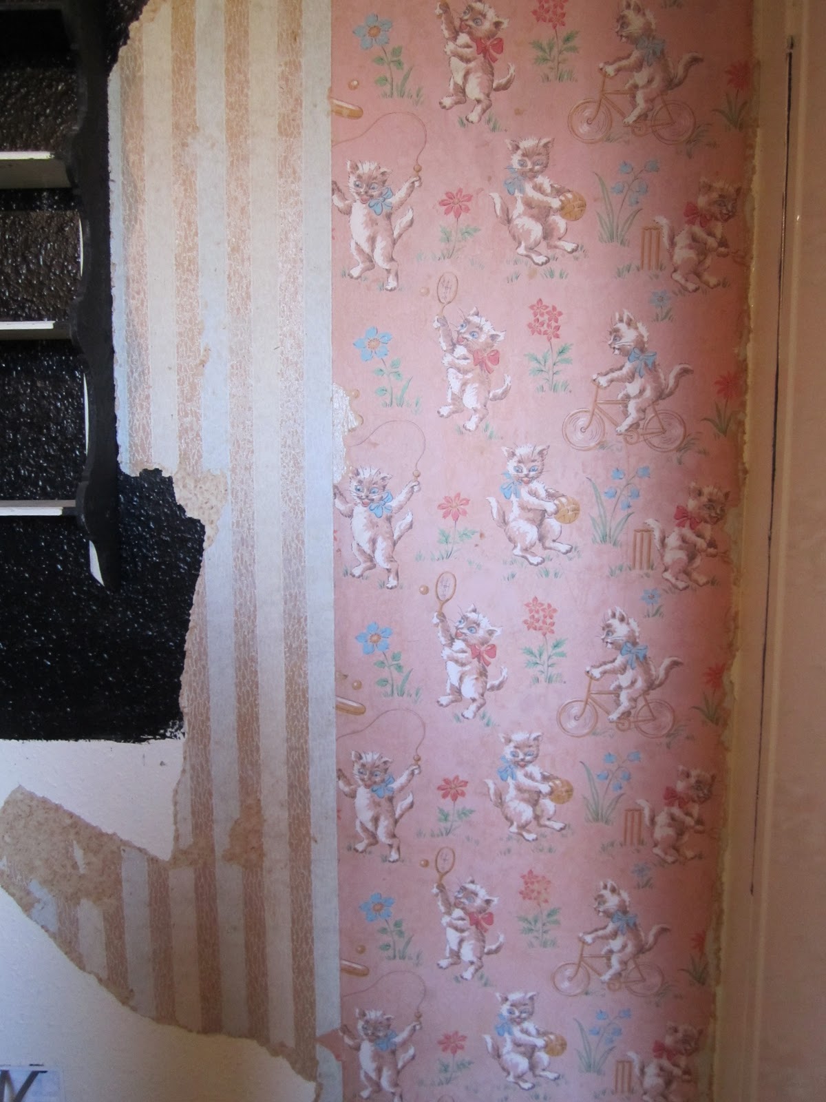 Home Improvements Vintage Cat Wallpaper Sometimes There Just Aren