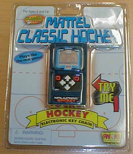 Mattel Hockey Keychain (2001)