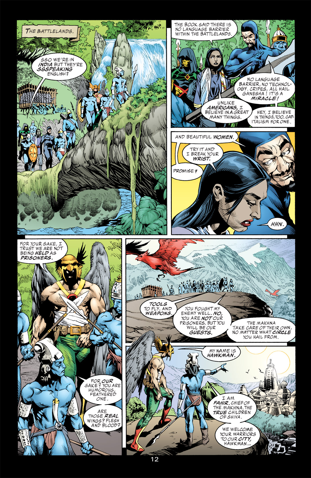 Hawkman (2002) Issue #3 #3 - English 12