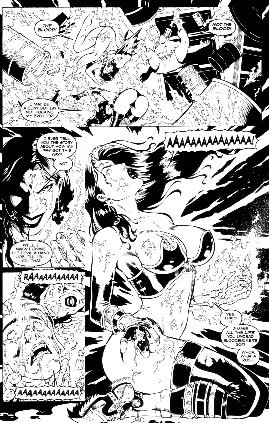 Read online Brian Pulido's War Angel comic -  Issue #3 - 24