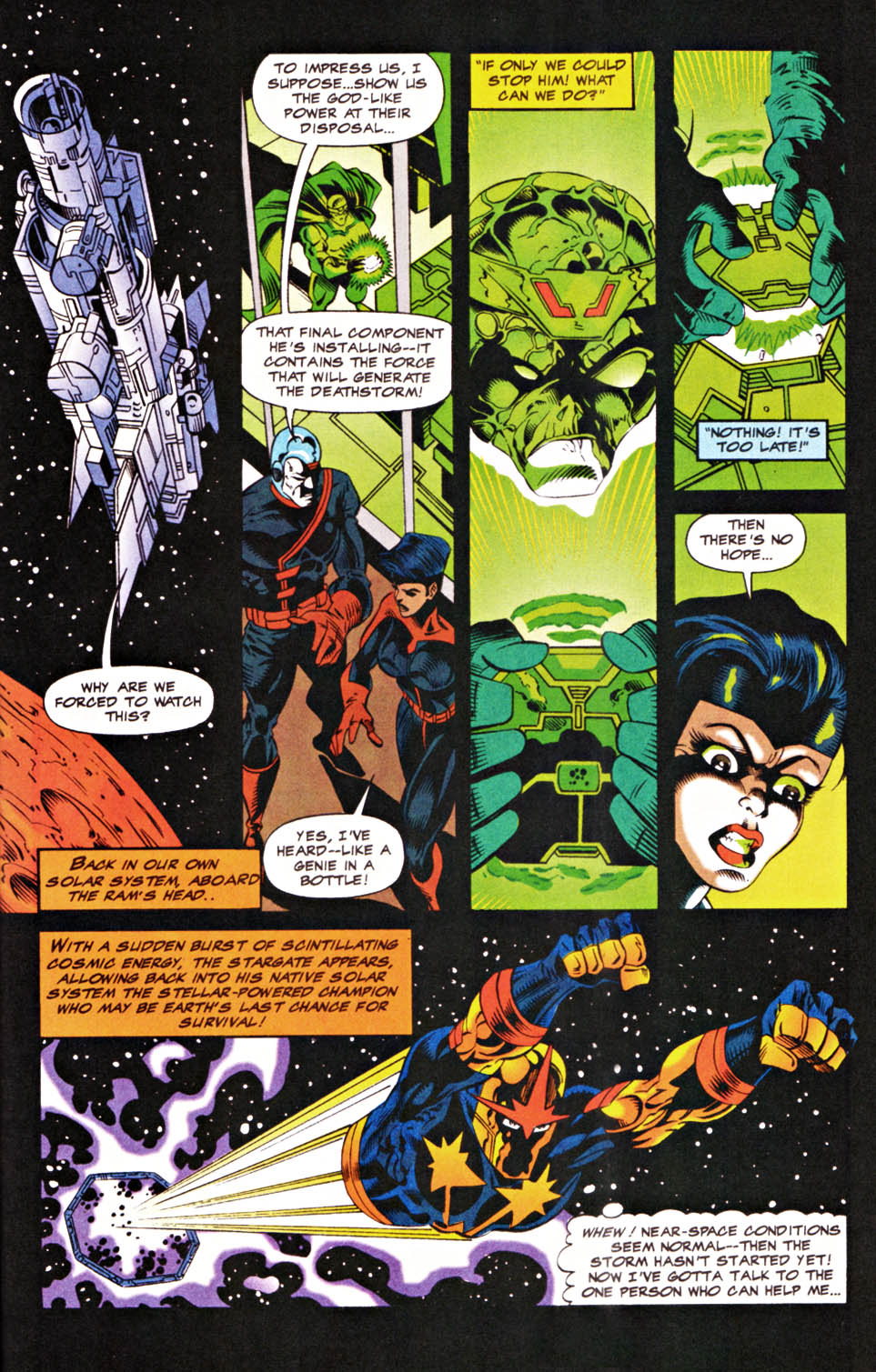 Read online Nova (1994) comic -  Issue #16 - 12