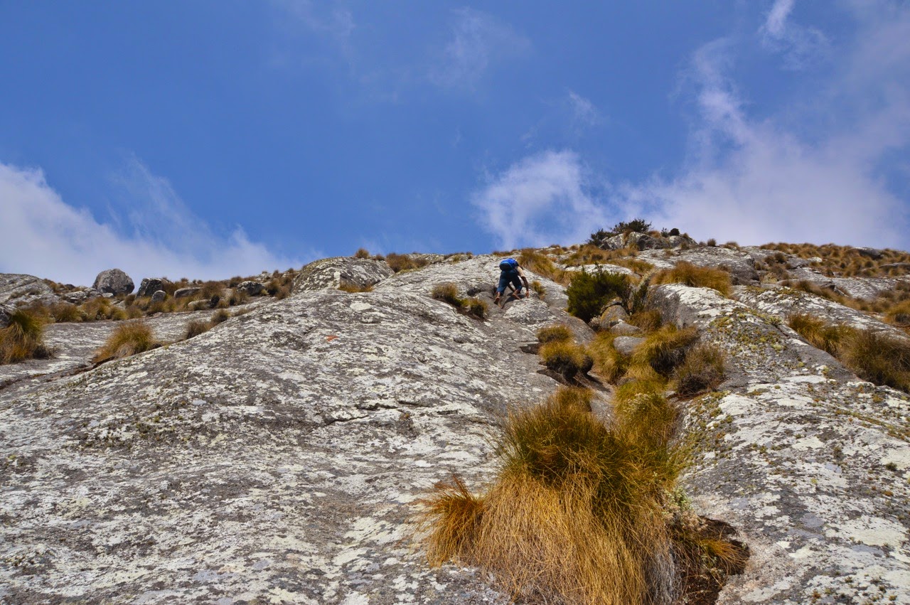 Mulanje Mountain Trek hike Climbing Mount Sapitwa rocks hot difficult