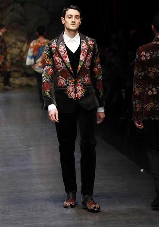 Fusion Of Effects: Walk the Walk: Dolce & Gabbana F/W 2013 Menswear ...