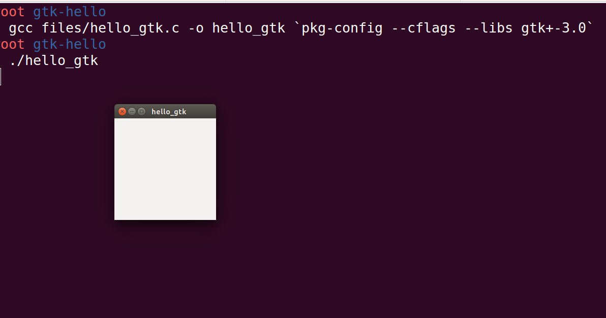 Yocto Recipe For A Gtk Application