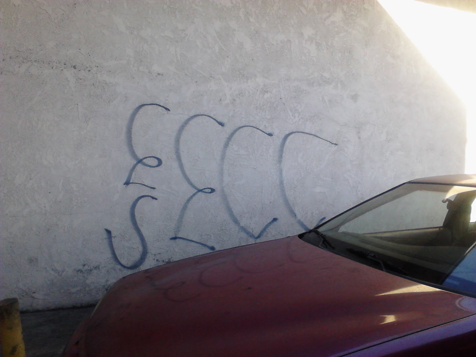 crip gangs graffiti East coast crip ( ECC )