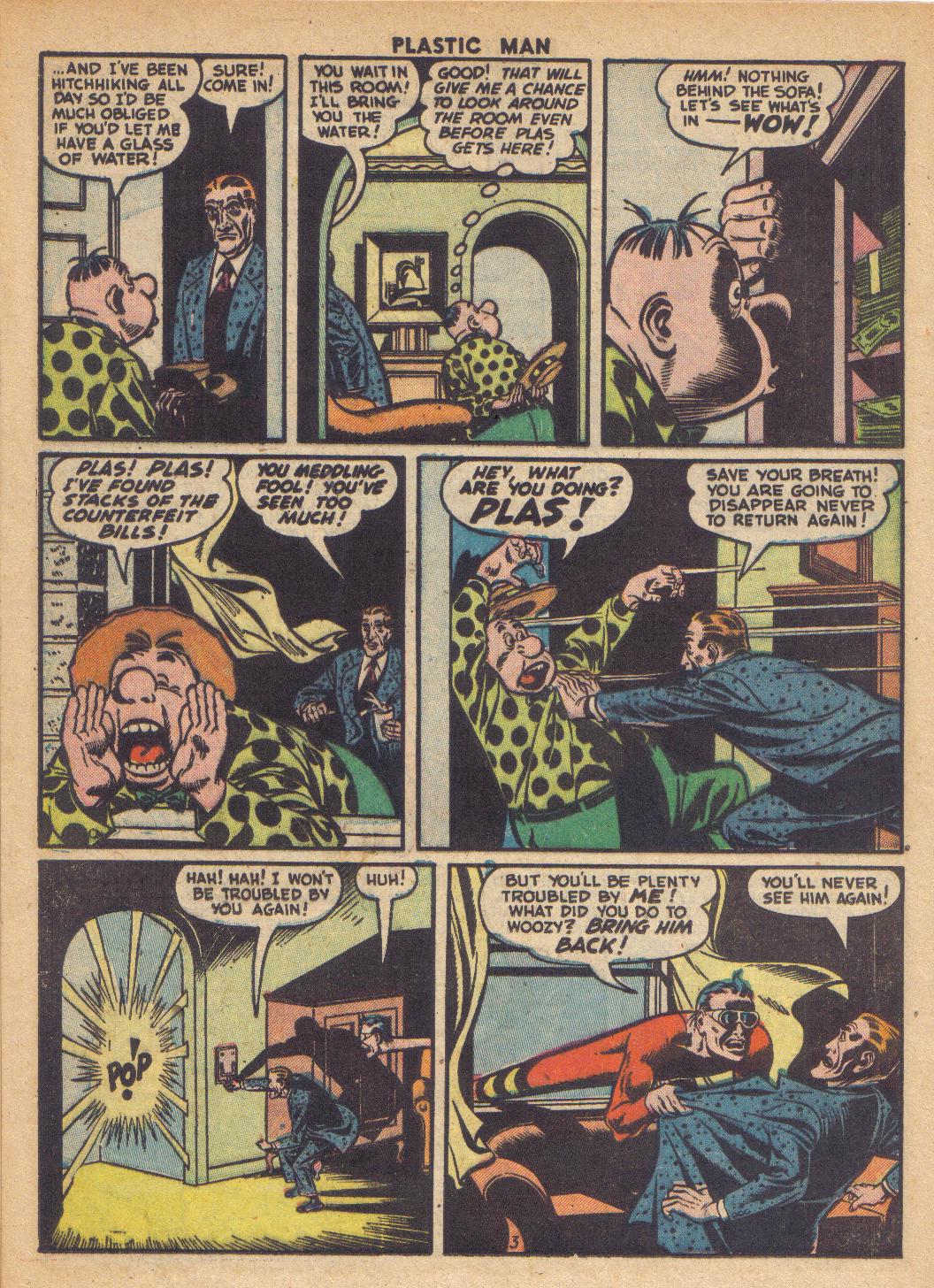 Read online Plastic Man (1943) comic -  Issue #39 - 20