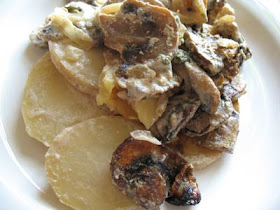 Scalloped Potatoes with Best-Ever Mushroom Sauce