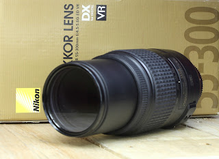 Lensa Nikon 55-300mm VR Fullset