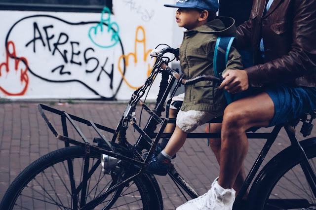 street style bikes Amsterdam fashion