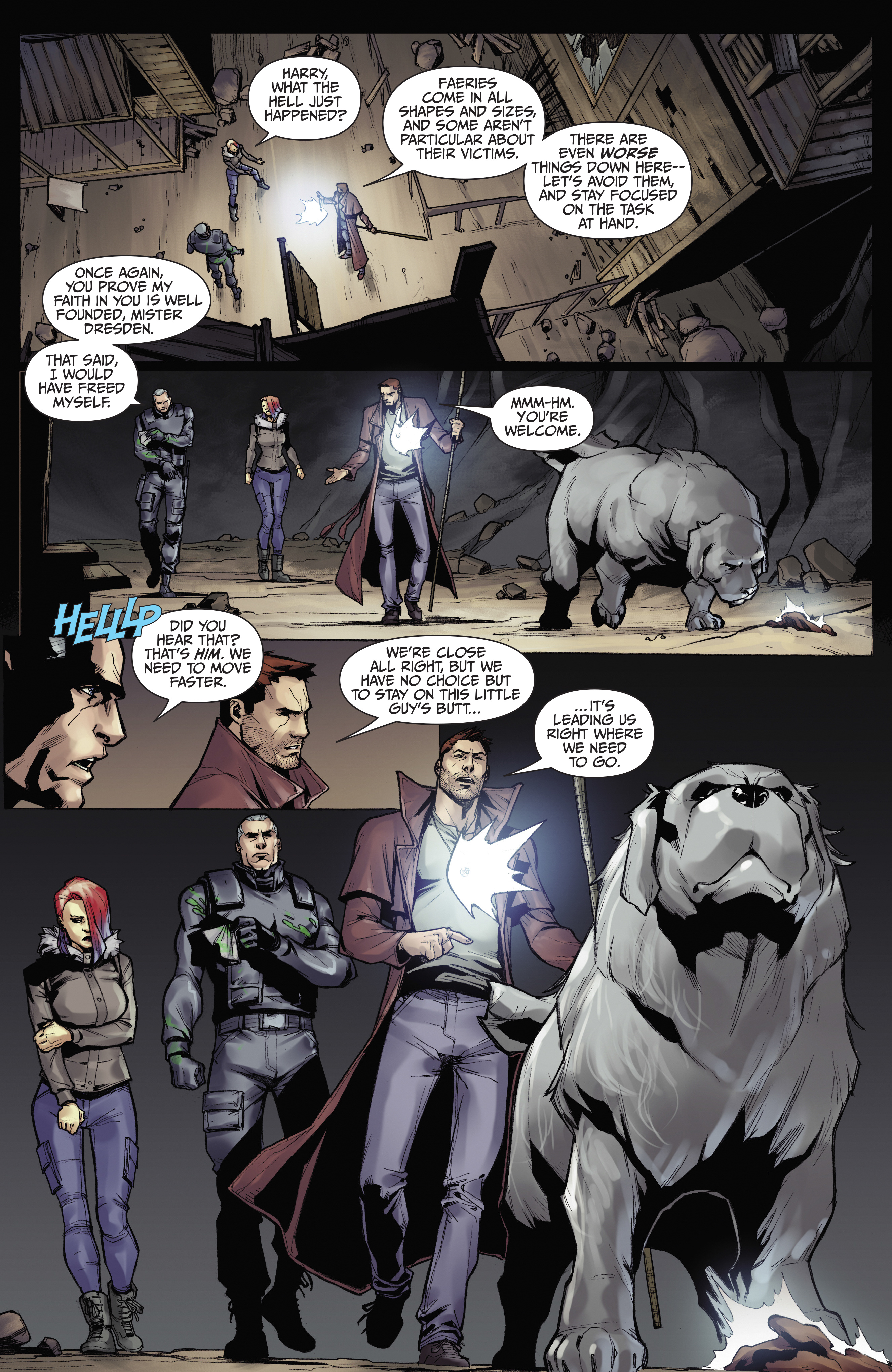 Read online Jim Butcher's The Dresden Files: Down Town comic -  Issue #4 - 19