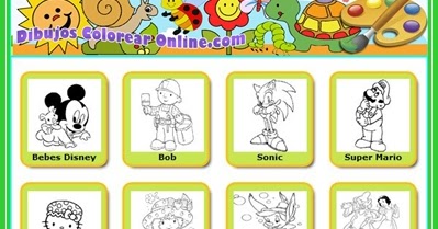 Juegos Educativos Para Ninos De 3 A 5 Anos Dibujos Para Colorear