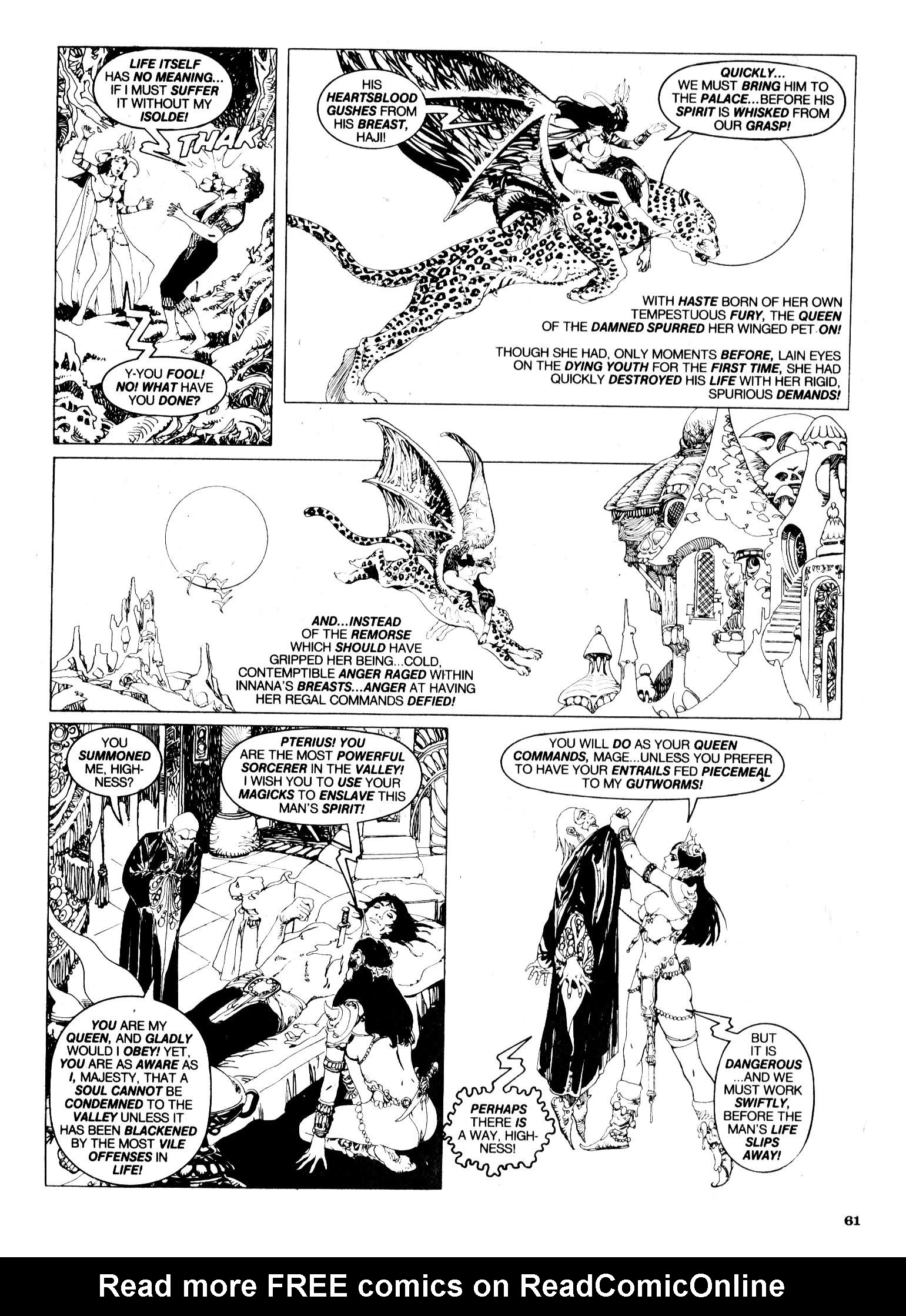 Read online Vampirella (1969) comic -  Issue #110 - 61