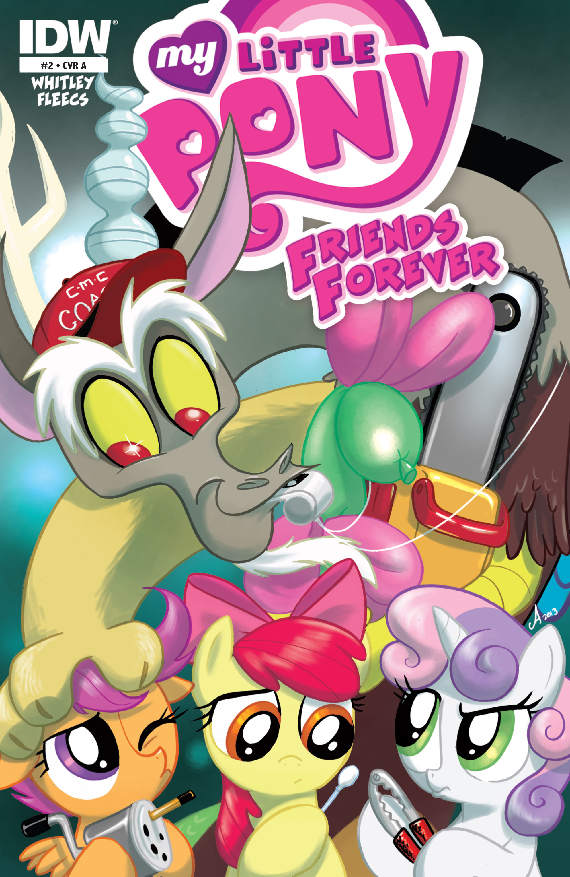 Read online My Little Pony: Friends Forever comic -  Issue #2 - 1