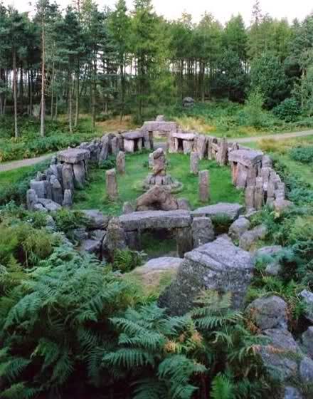 Druids temple, Masham, England