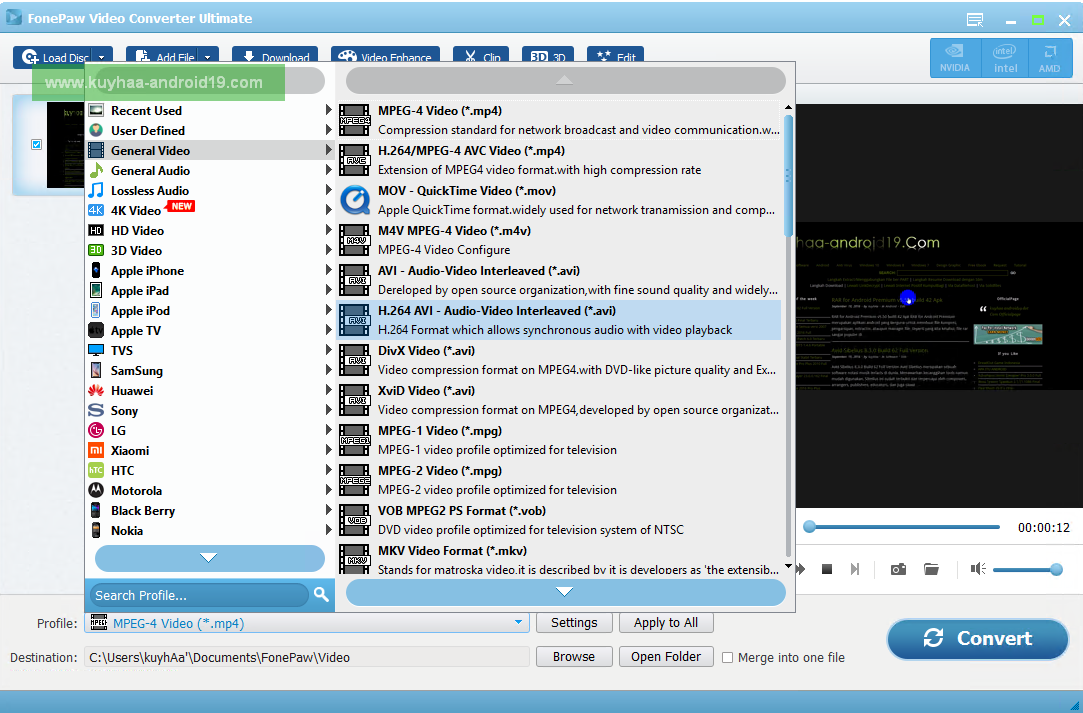 FonePaw Video Converter Ultimate 2.2.0 Terbaru kuyhAa