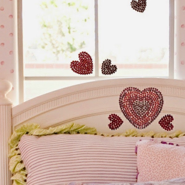 Beautiful wall stickers ideas for a cute girl nursery