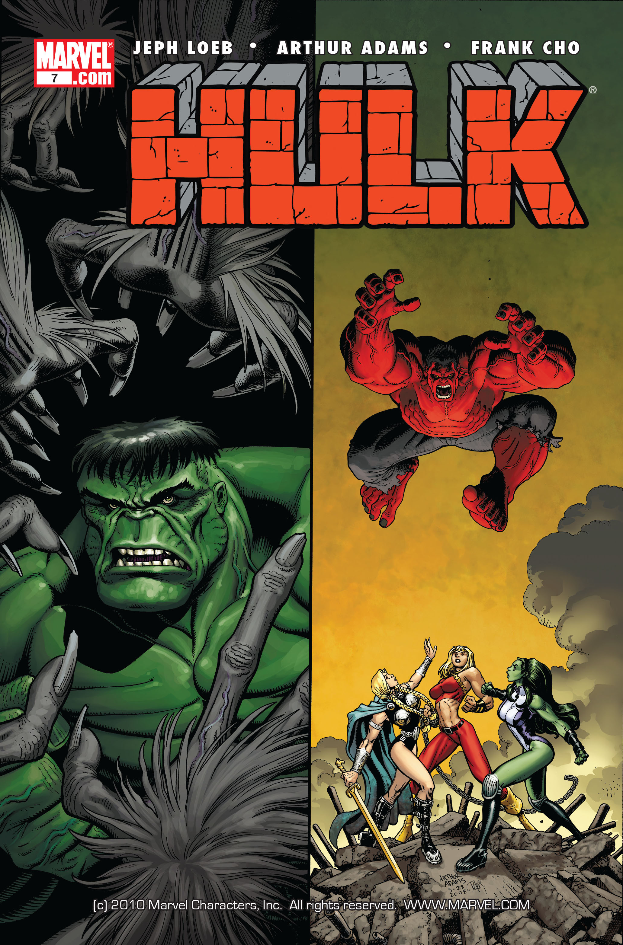 Read online Hulk (2008) comic -  Issue #7 - 1