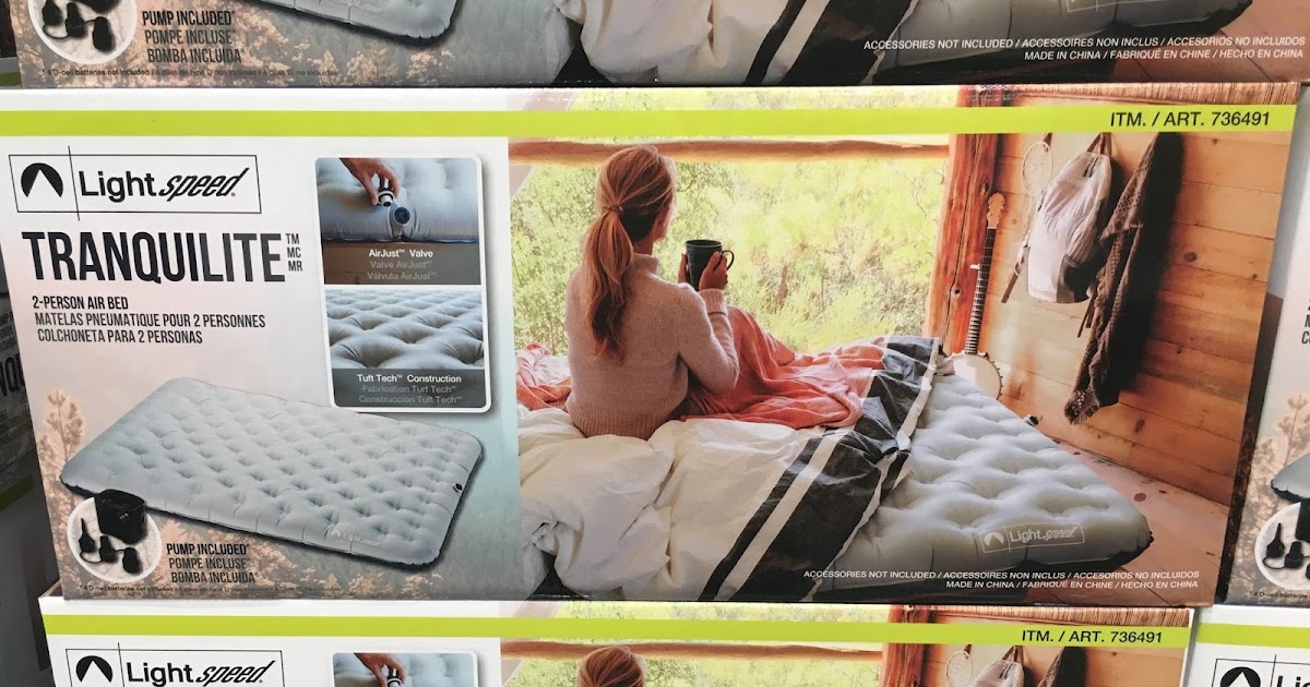 Lightspeed Tranquilite Person Air Bed Lightspeed Tranquilite Person Air Bed