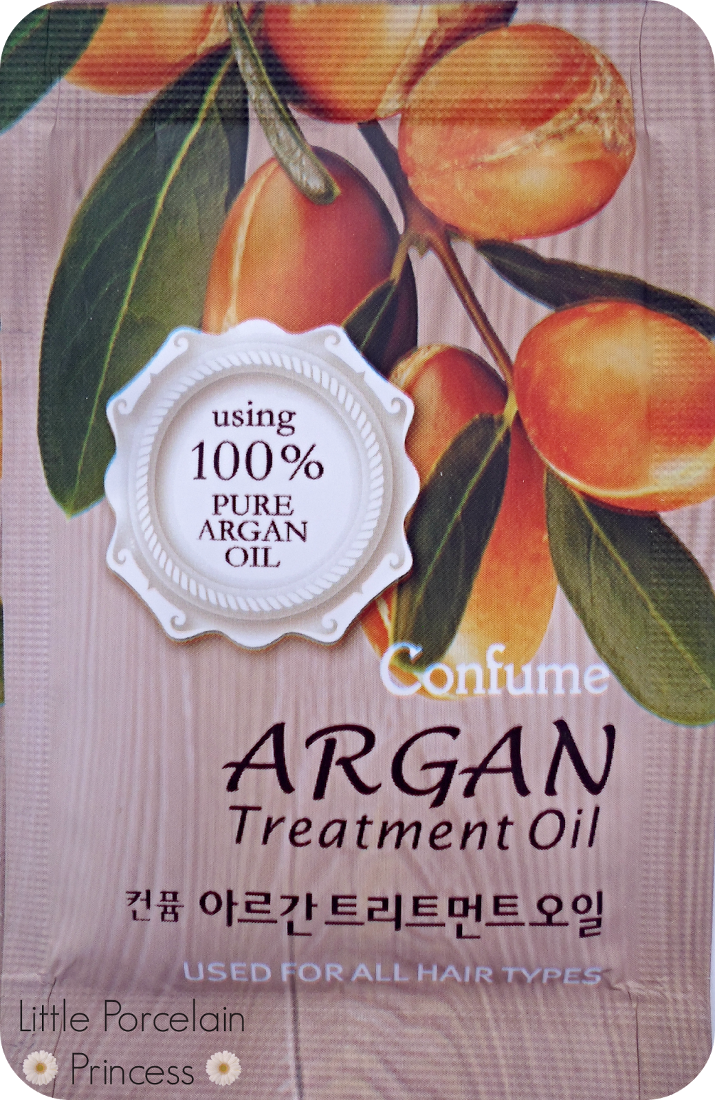Little Porcelain Princess First Impression Confume Argan Treatment Oil
