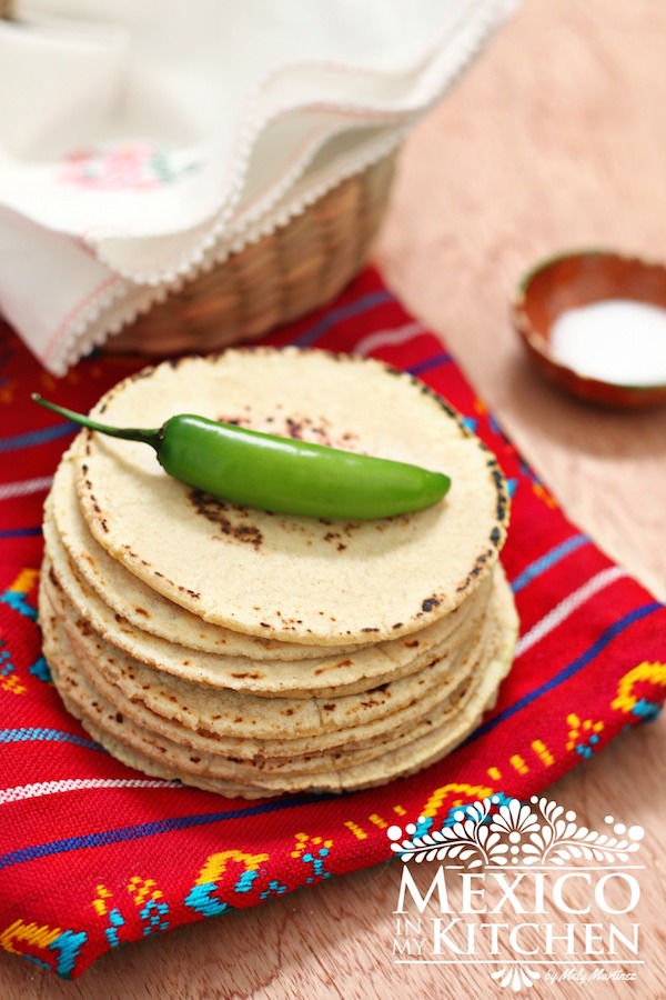 Mexico in My Kitchen How to Make Homemade Corn Tortillas / Cómo Hacer