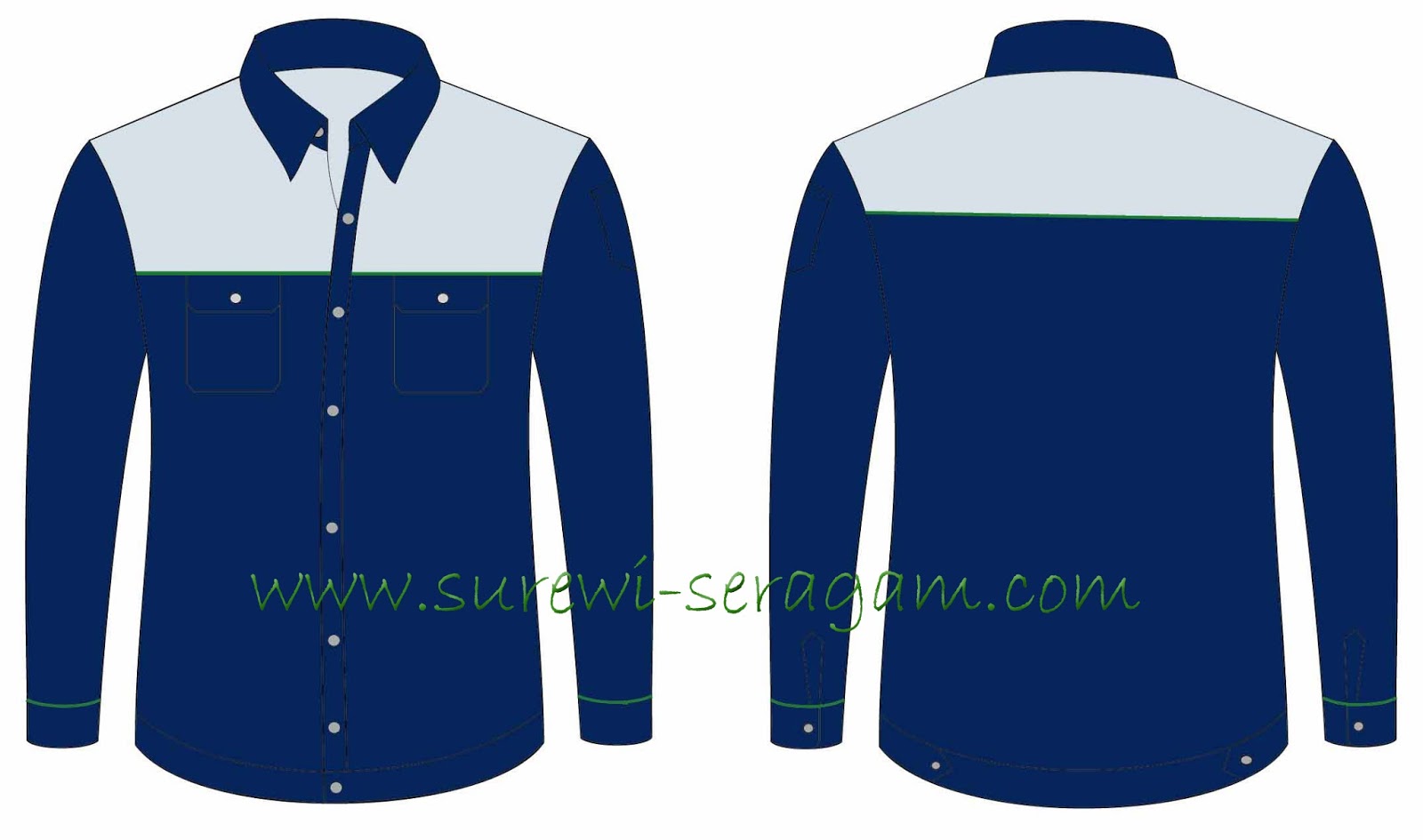 Download Kumpulan Soal Pelajaran 4 Desain Baju Kemeja Lengan Panjang Cdr PSD Mockup Templates