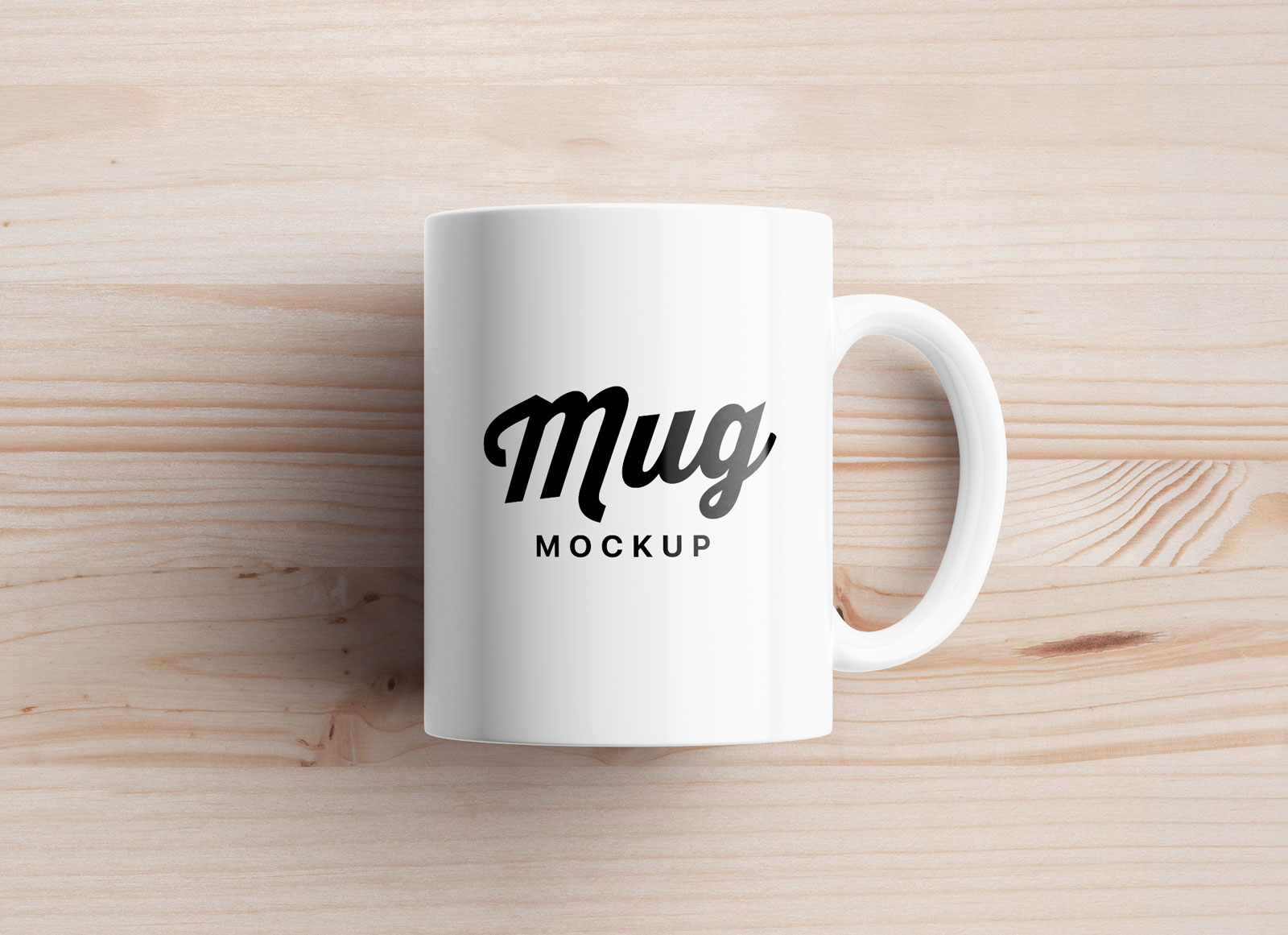 Download Desain Mug Mockup Keren Format PSD Desain Free