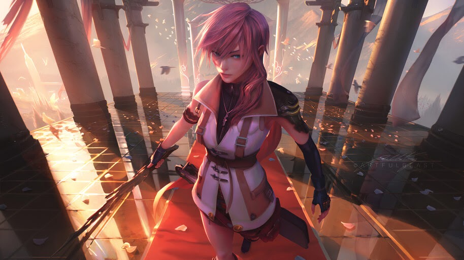 Lightning, Final Fantasy XIII, 4K, #6.1609