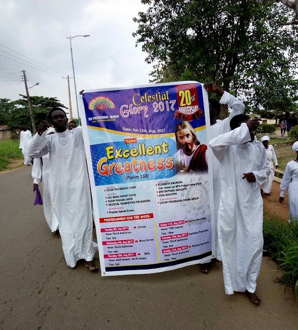 Students' Parish in Ibadan Poly kicks off 20th Anniversary with rally 
