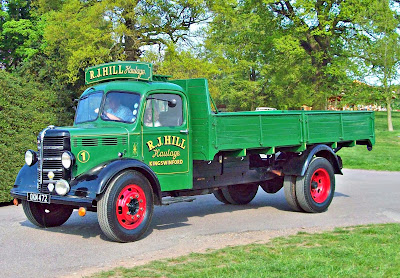 bedford truck 1950s dropside early type transpress nz