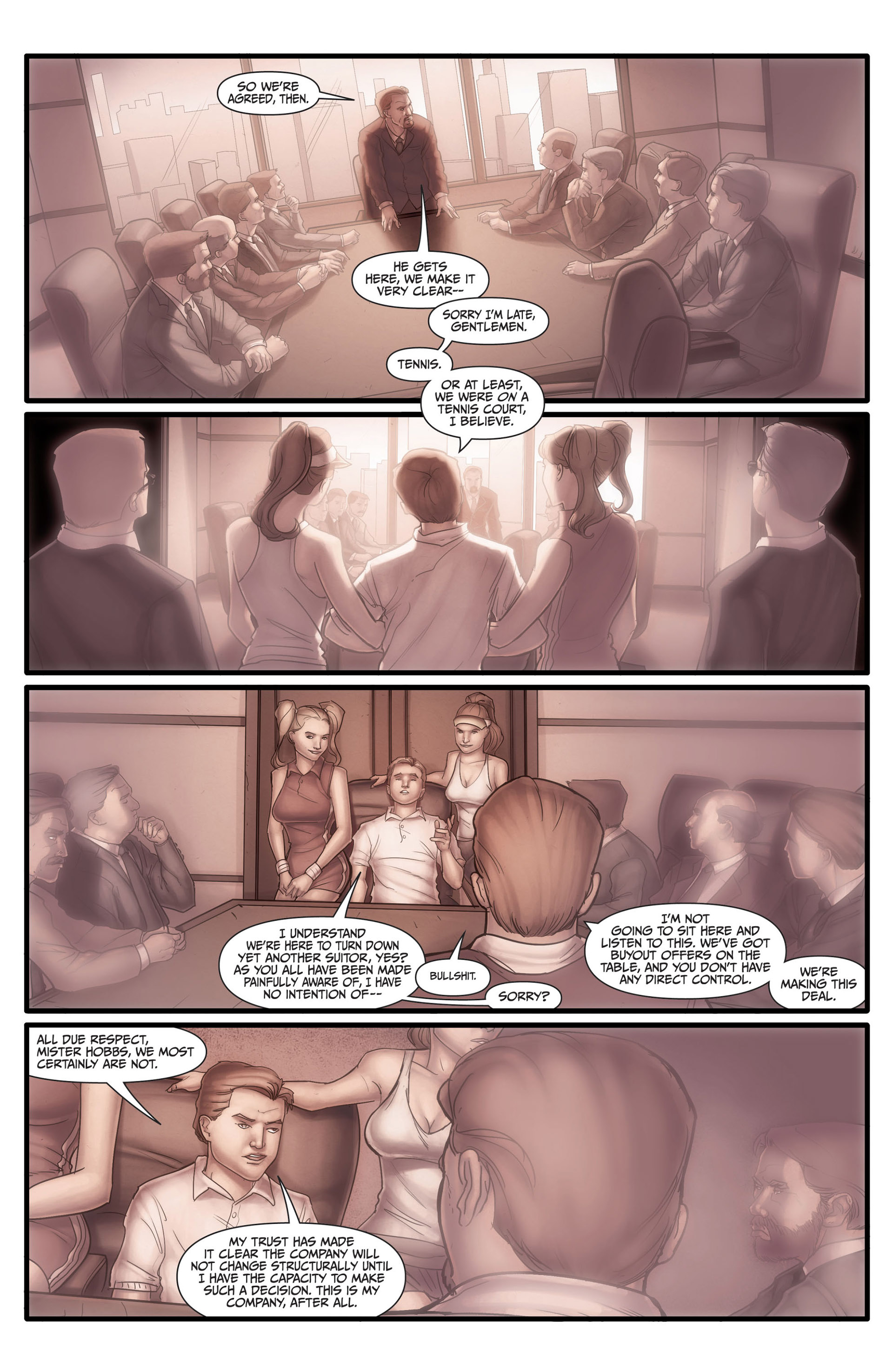 Read online Morning Glories comic -  Issue #11 - 20