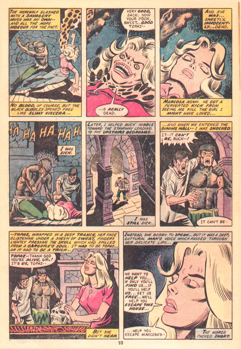 Read online Werewolf by Night (1972) comic -  Issue #36 - 7