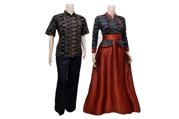 baju batik couple akad nikah 