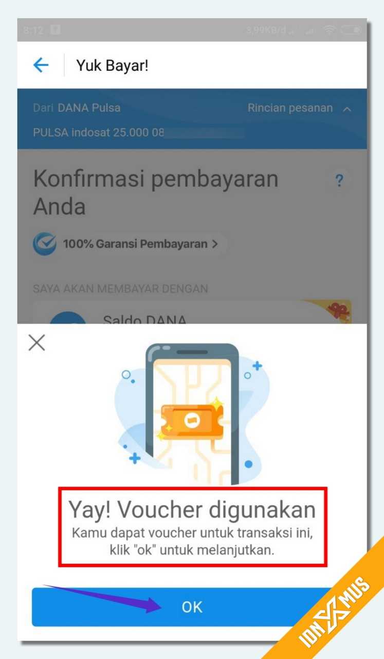 Tukar Voucher Pulsa DANA