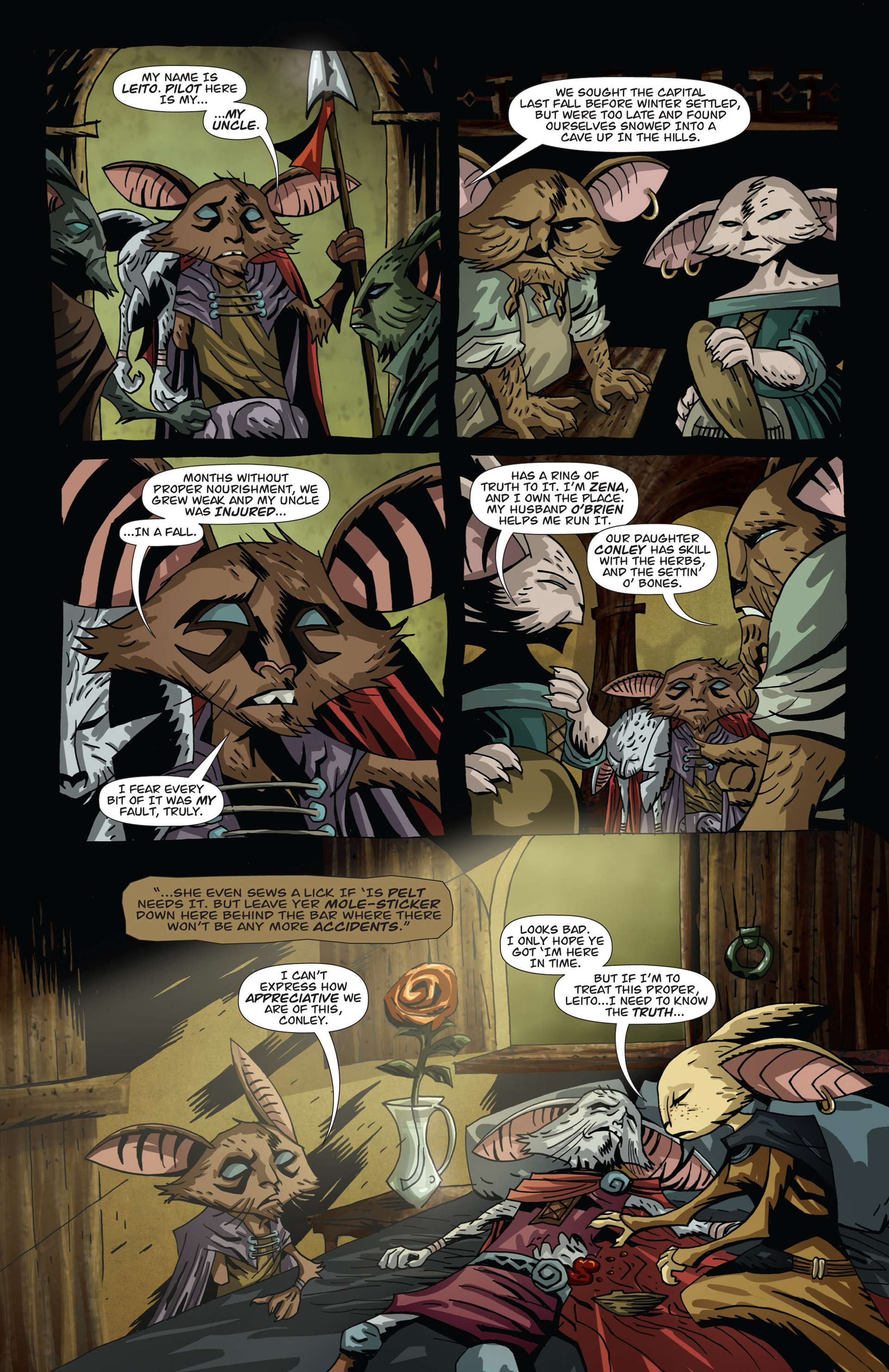 Read online The Mice Templar Volume 4: Legend comic -  Issue #3 - 13