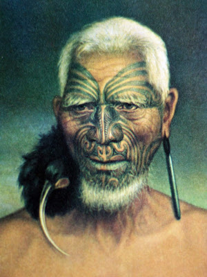Traditional Maori of New Zealand