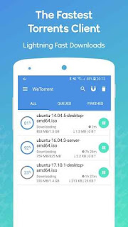 تحميل WeTorrent - Torrent Downloader Pro