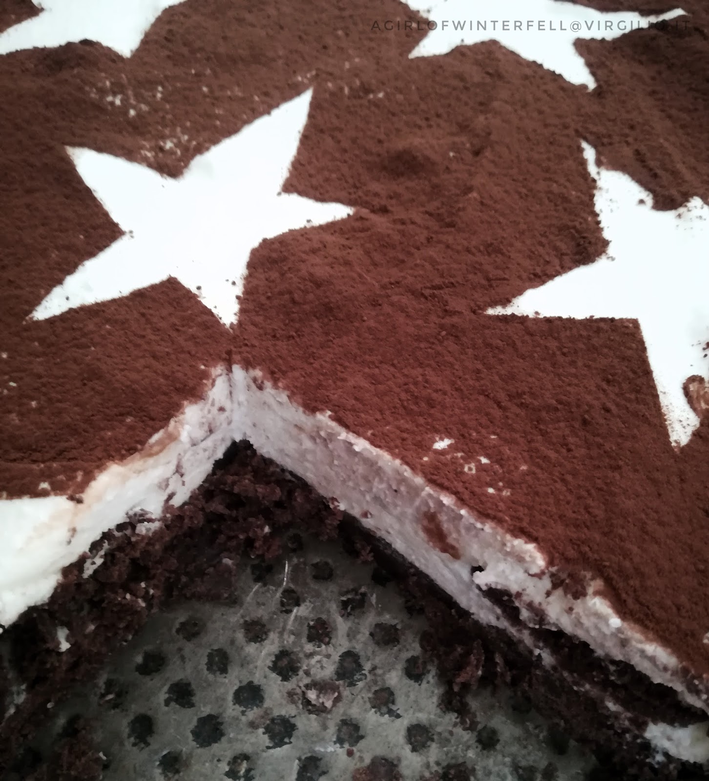 A girl of Winterfell Ricetta Cheesecake pan di stelle