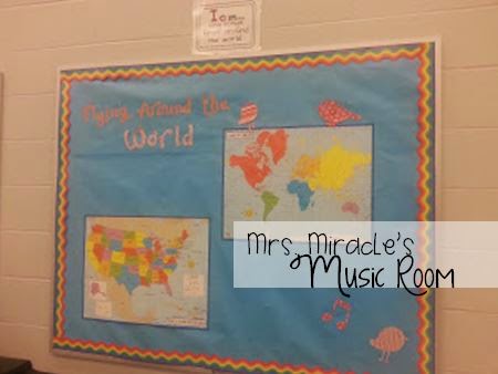 Bulletin board ideas for the music room: Great ideas for your music classroom!